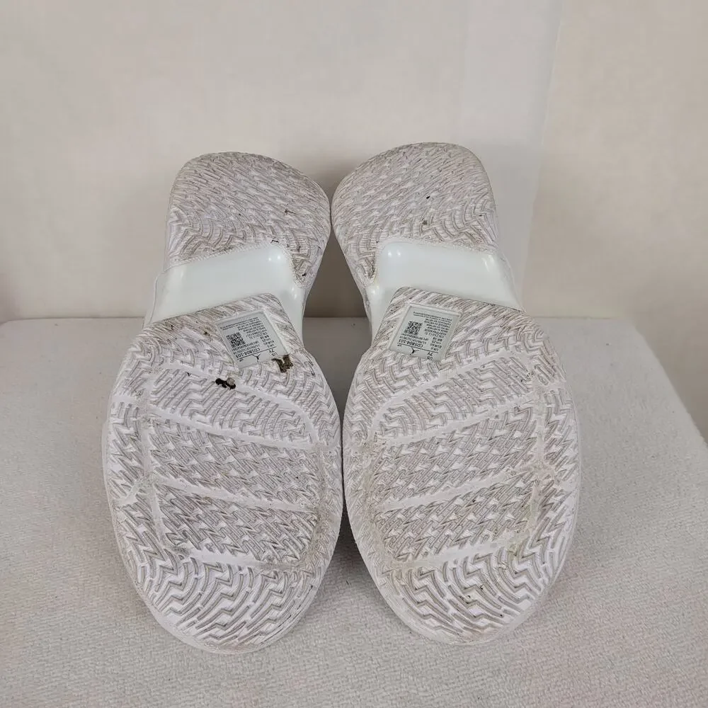 Jordan Why Not Zero.3 white and silver GS Size 7Y womens 9 sneakers
